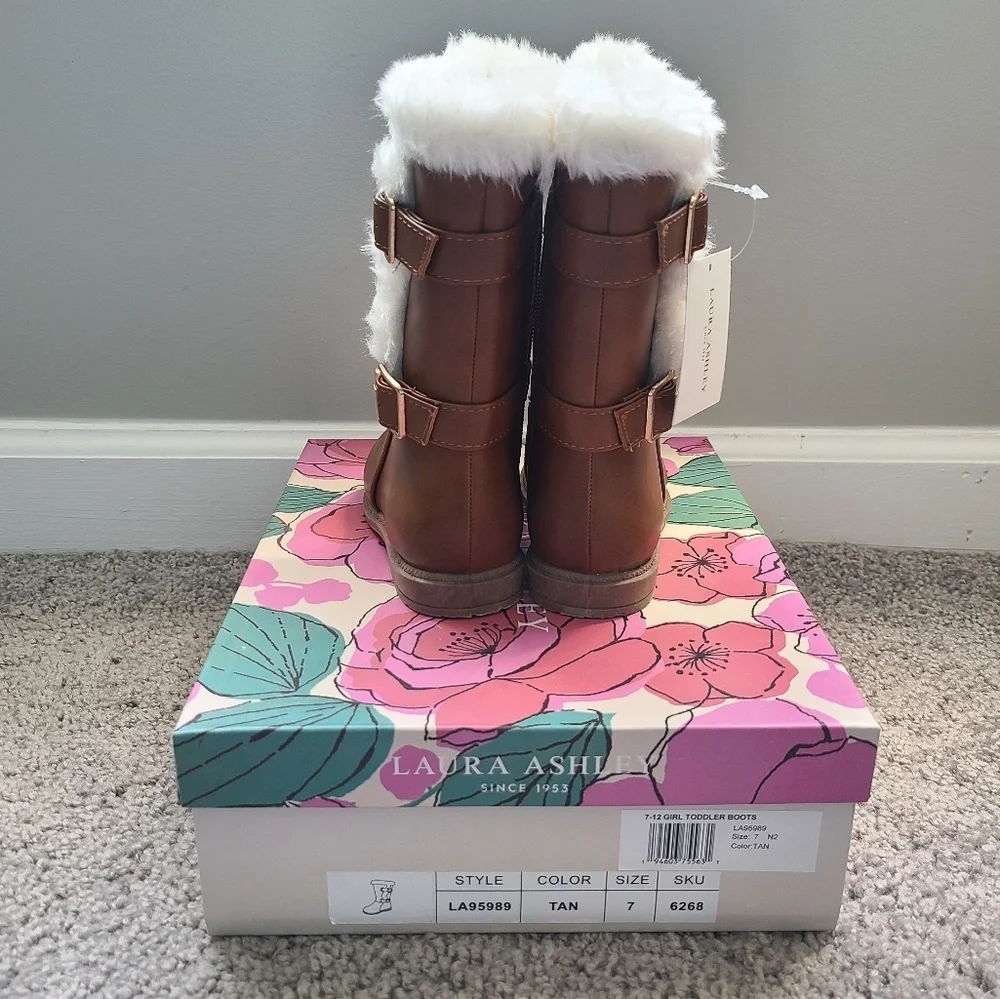 NWT Laura Ashley Tall Boots